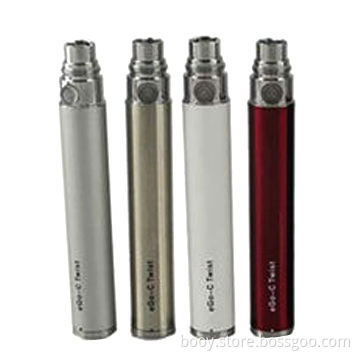 650/900/1100mAh Variable Voltage eGo-C Twist E-cigarette, Easy to Carry